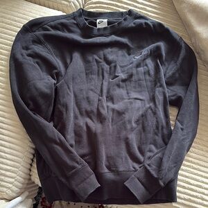 Nike Black Crewneck Sweater